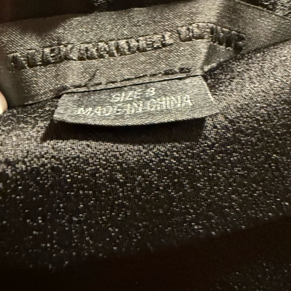 Alexander Wang Black Pleated High-Waist Trousers Pants Size 8 - Picture 9 of 14